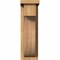 Ekena Millwork Del Monte Smooth Corbel w/Backplate, Western Red Cedar, 5 1/2"W x 10"D x 18"H COR06X10X18DEL01SWR - alternate 2